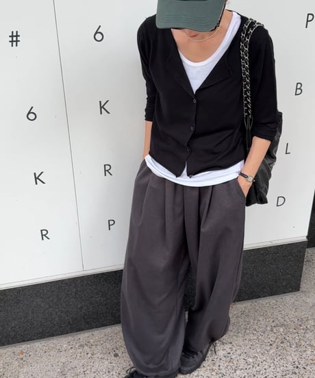 relax cut cardigan