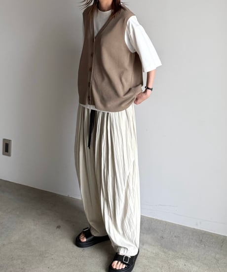 color drawstring easy pants