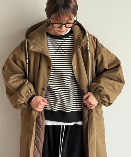 【POPUP】inner cotton casual coat