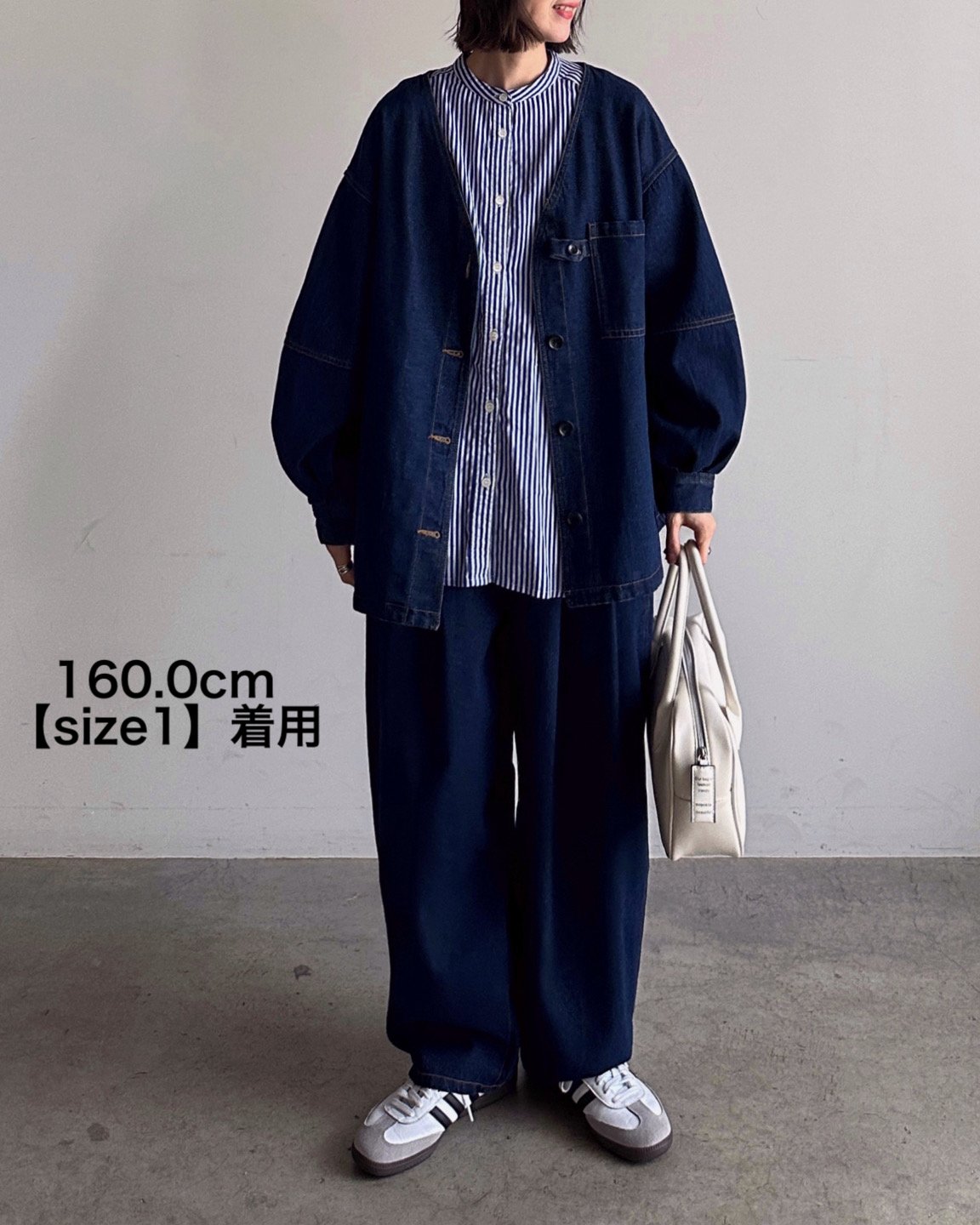 fashiru デニムセットアップ（×ARULLE)ファシル FASHIRU ファシル デニムセットアップ ARULLEとコラボ