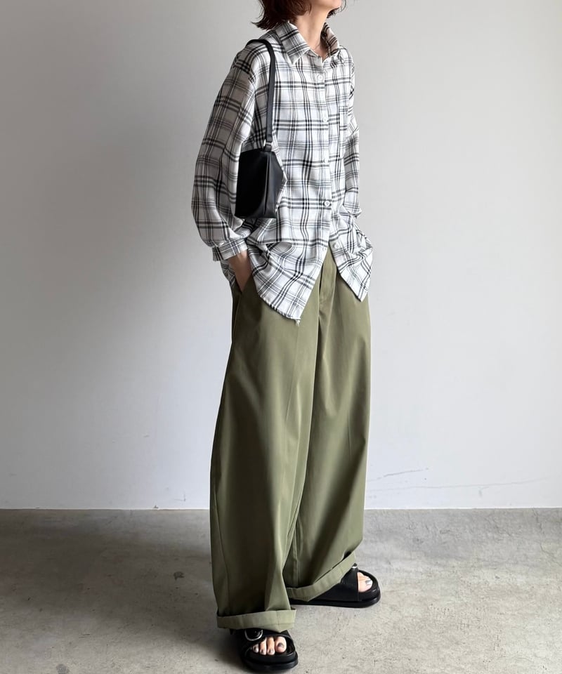 専用！MEER. WIDE COCOON CHINO PANTS 専用！MEER. WIDE COCOON CHINO PANTS 専用！MEER. WIDE COCOON CHINO