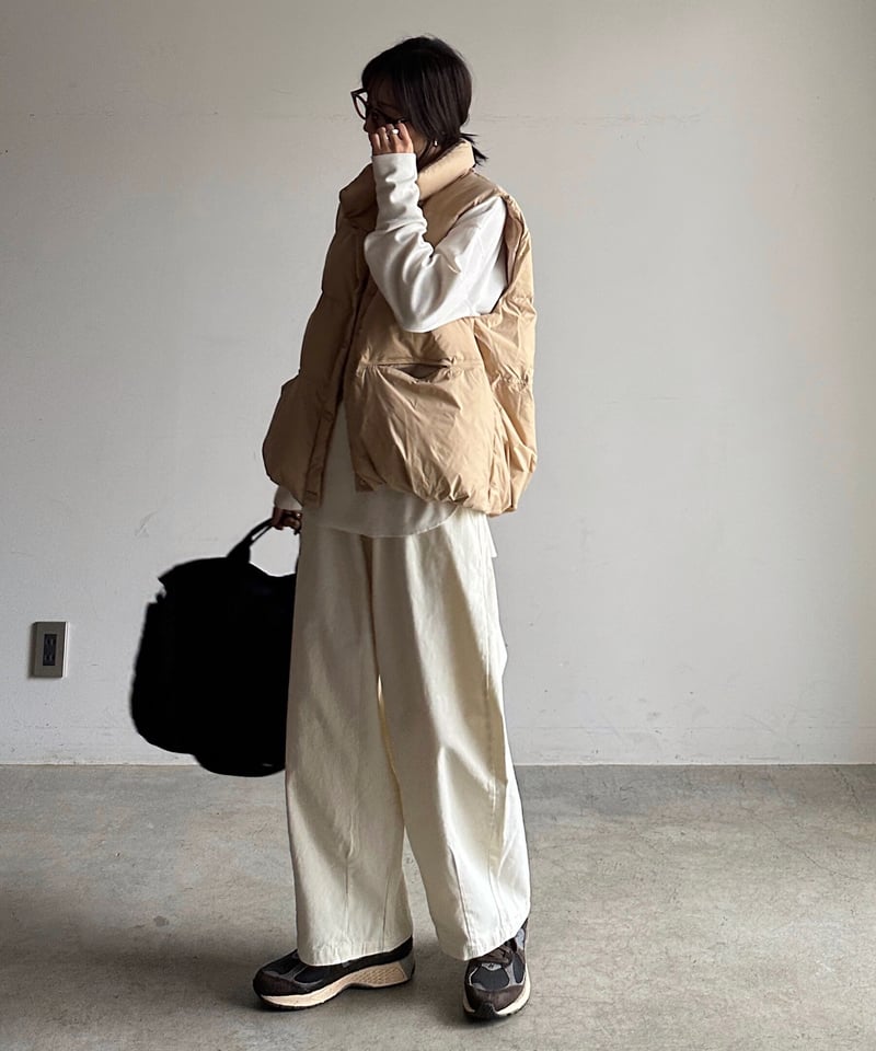 リメール ルーズテーパードワイドパンツ remer ルーズテーパード