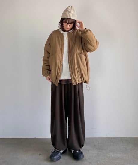 【POPUP】inner cotton light jacket