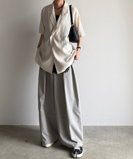 linen blend relax pants