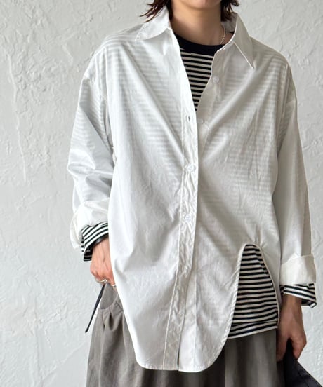 asymmetry design shirt