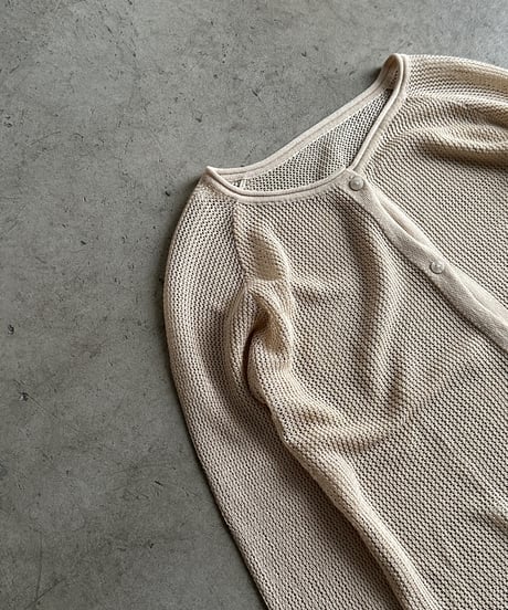 mesh cardigan