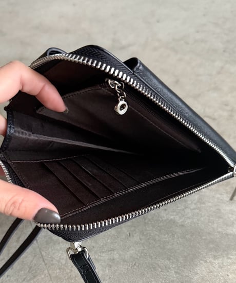 mobile wallet leather shoulder