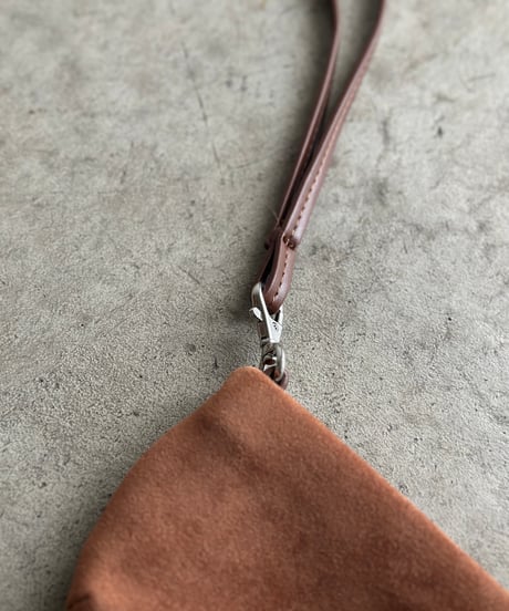 suede mini strap bag