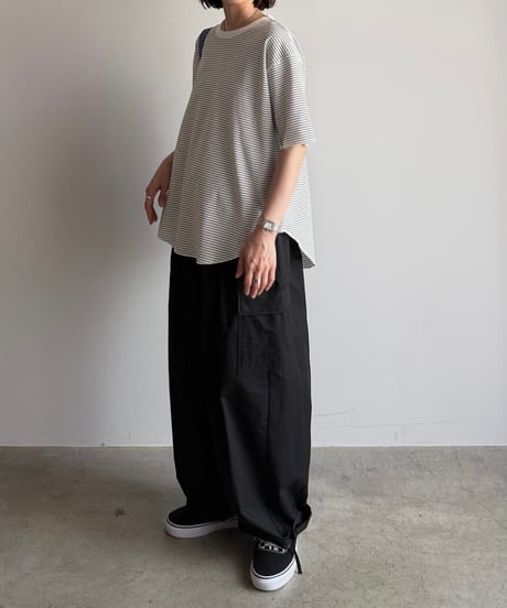 round tail rib t-shirt