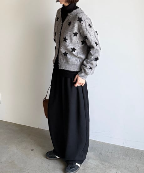 point star cardigan