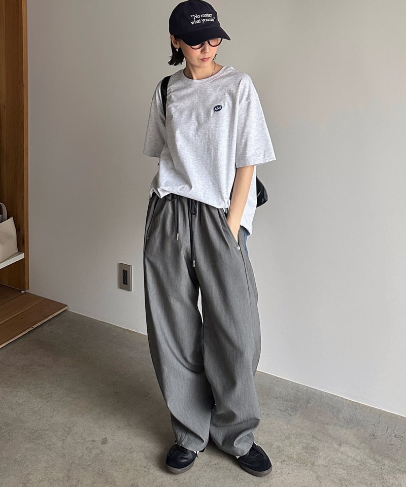 half & half denim pants | ARULLE