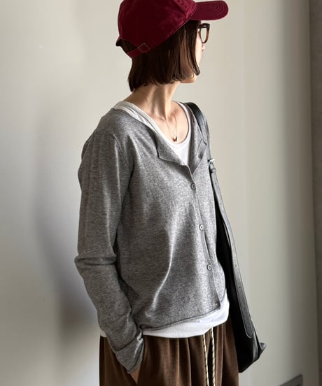 relax cut cardigan