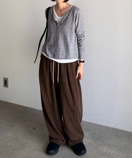 relax cut cardigan