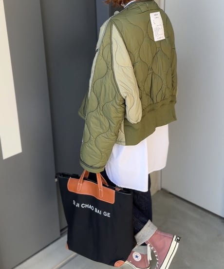 3way canvas logo tote bag