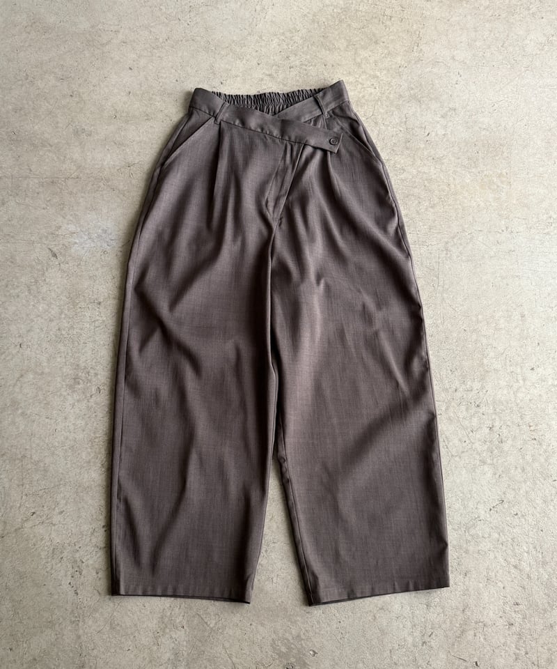 drape wrap pants (set up対応) | ARULLE