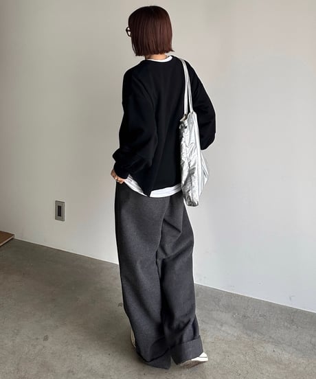 eyelet skipper pullover
