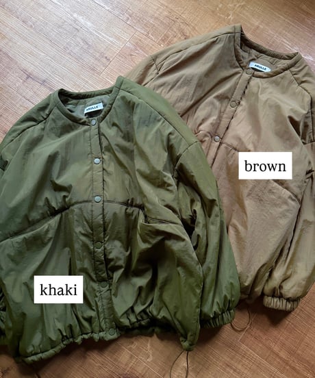 【POPUP】inner cotton light jacket