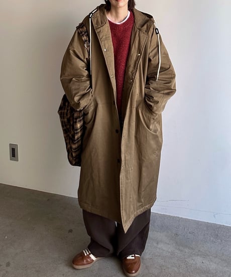 【POPUP】inner cotton casual coat