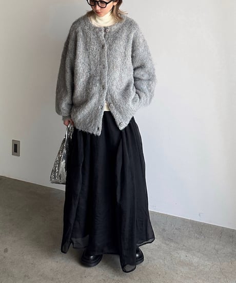 organdy flare skirt