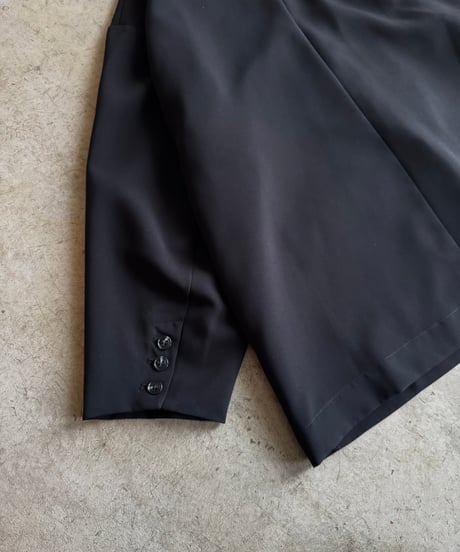 collarless cocoon jacket (set up対応)