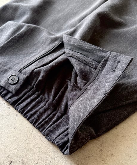 fold stripe pants