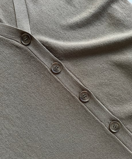 summer knit button vest【一部予約】