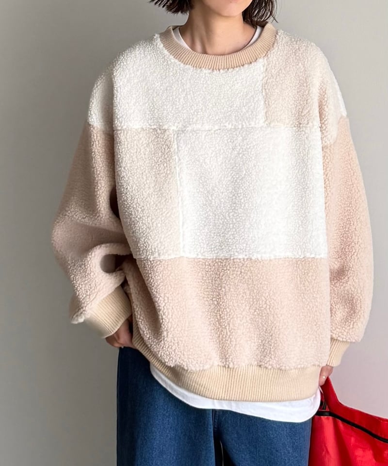 新品　新作　かぐれ　Boa pullover ボアプルオーバー かぐれ｜ウールボアプルオーバー - かぐれ(カグレ) | キナリノモール