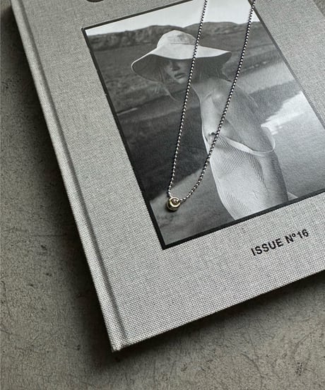 ball chain motif necklace【予約商品】