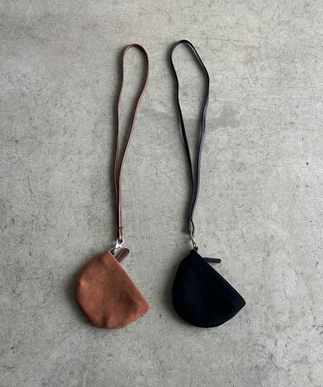 suede mini strap bag