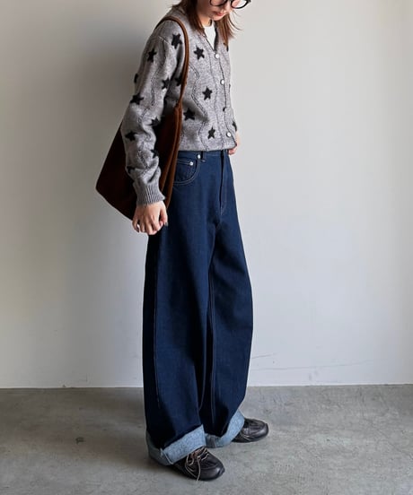 point star cardigan