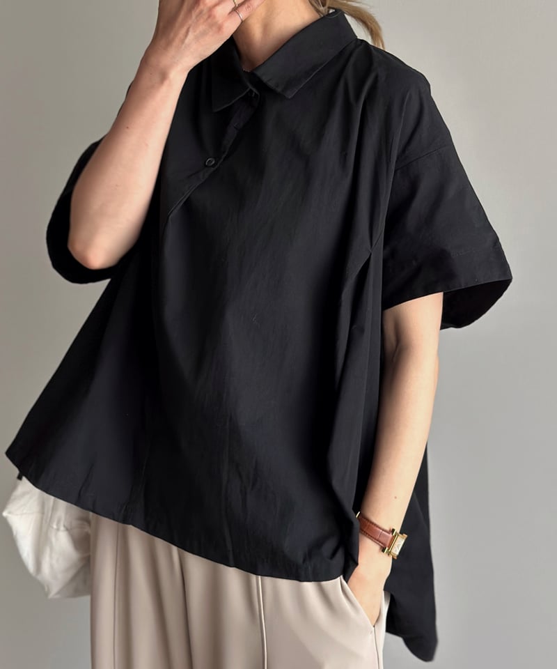 ARULLE design collar shirt デザインカラーシャツ design collar shirt | ARULLE