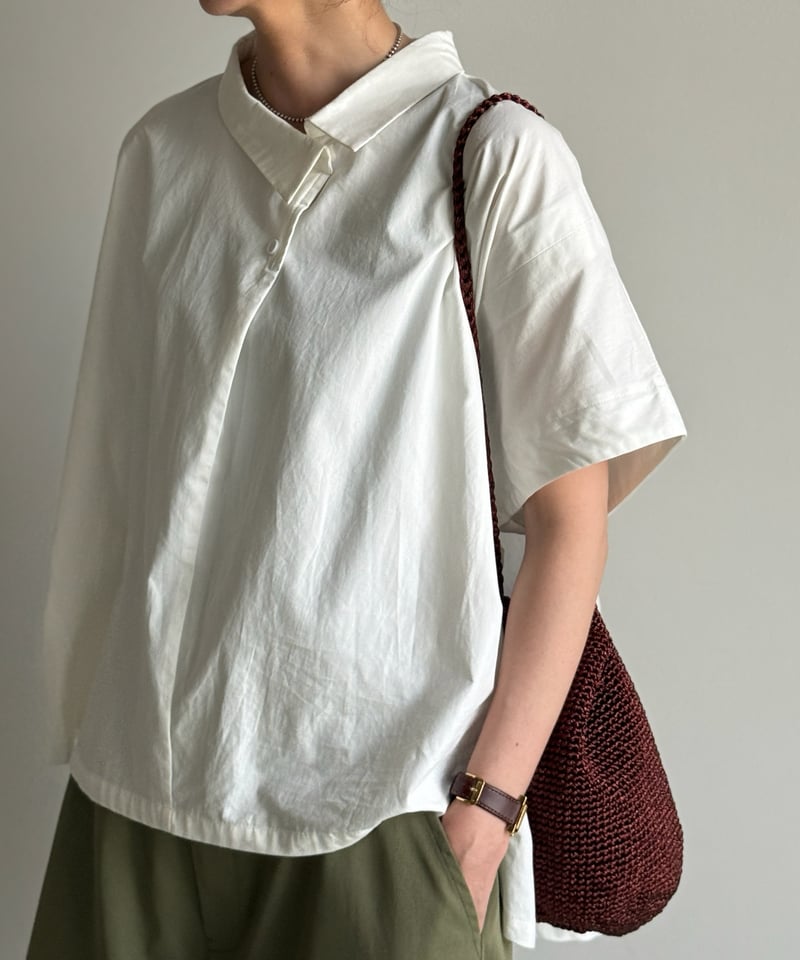 ARULLE  デザインカラーシャツ design collar shirt | ARULLE