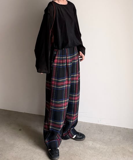 mesh velour pullover