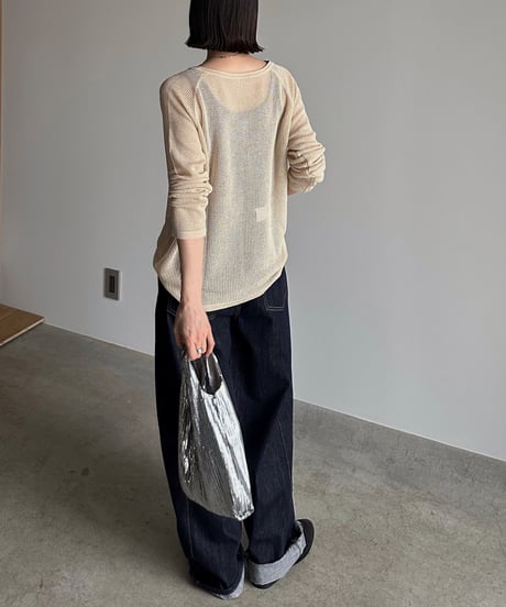 mesh cardigan