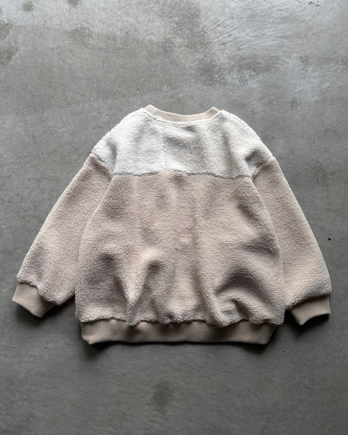 patchwork boa pullover【予約商品】 | ARULLE