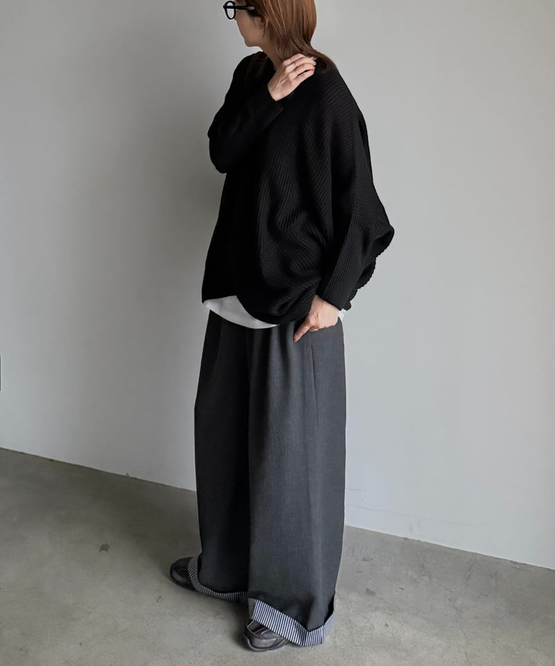 draped dolman knit | ARULLE