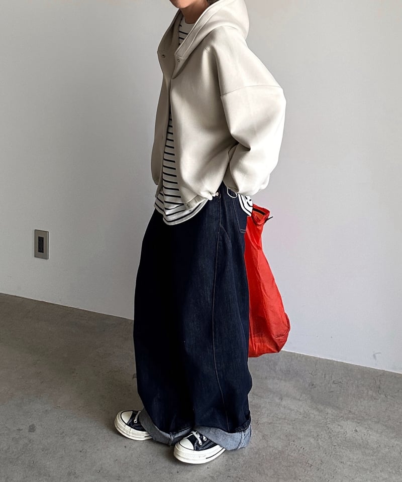 ARULLE フロントスナップダイバーパーカー front snap diver parker | ARULLE