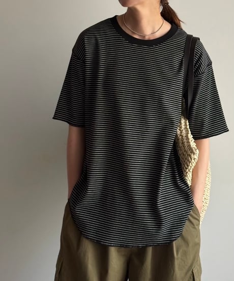 round tail rib t-shirt