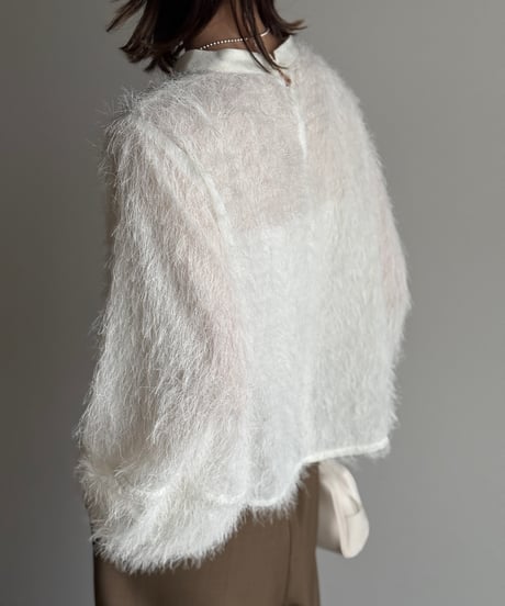 feather top pullover