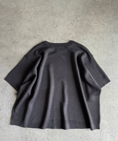 pocket box knit t-shirt【予約商品】