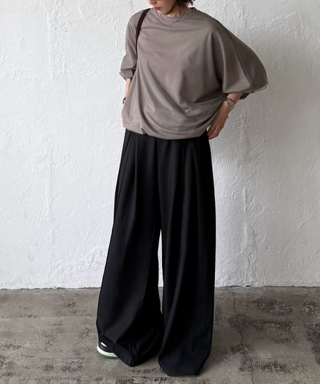 over tulle dolman pullover