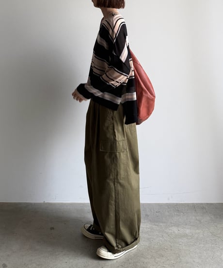 cool touch multi border knit