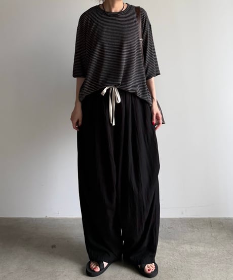 soft stretch border t-shirt