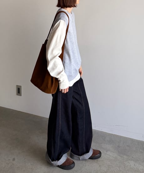 front stitch straight denim