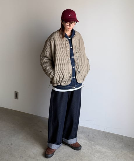 over denim coverall