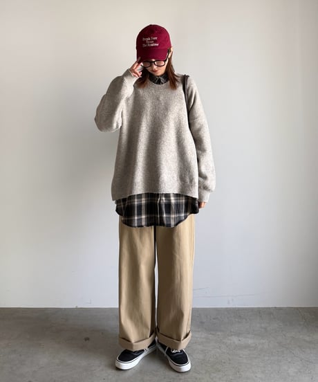 side adjust chino pants