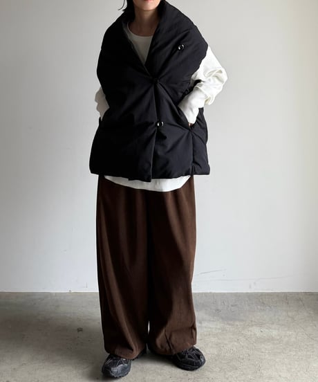 long rib sleeve pullover〈plain〉