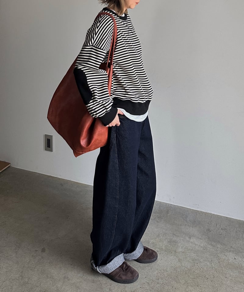 elbow pad border sweat【予約商品】 | ARULLE