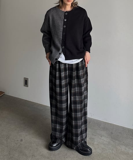 easy check pants