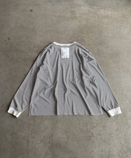 stripe back tag t-shirt